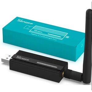 SONOFF Zigbee 3.0 USB Dongle Plus ZBDongle-P Gateway TI CC2652P CP2102N Black